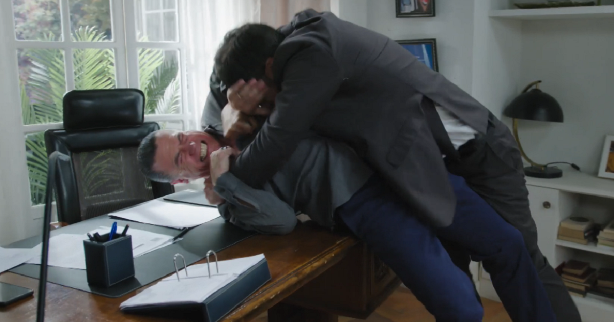 Capítulo 300 de Juego de Ilusiones mostró fuerte enfrentamiento entre Julián e Ignacio