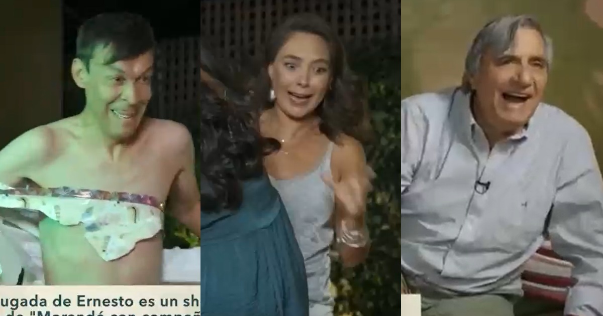 Inesperada aparición del 'Poeta' en La Divina Comida descolocó a Kike Morandé (y a Ángeles Araya)