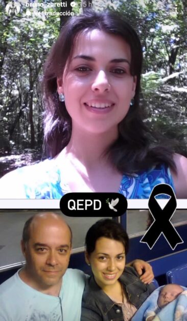 Prima de Bruno Zaretti aesinada por su expareja