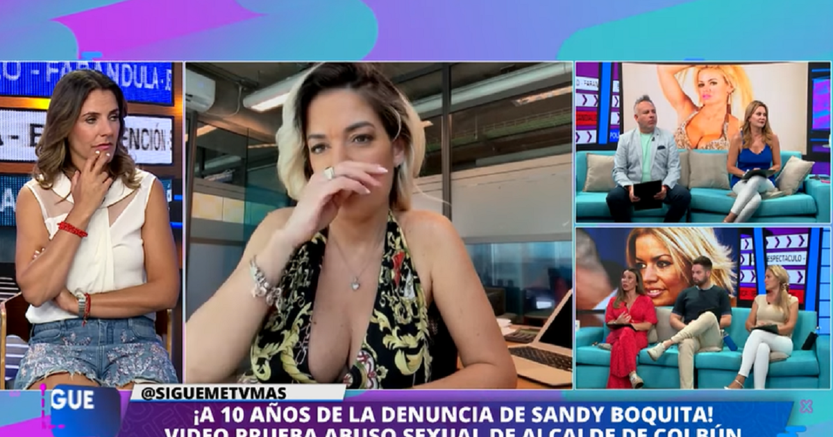 Sandy Boquita se quebró tras potente pregunta sobre lo que vivió tras abuso de alcalde de Colbún
