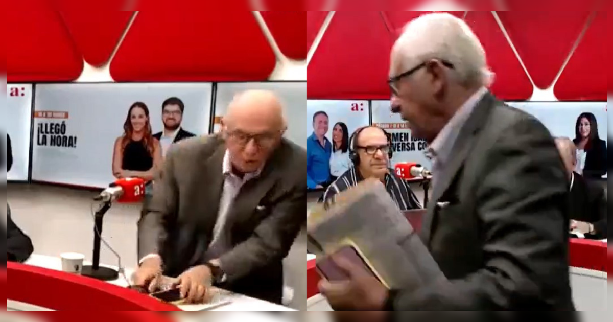 Sergio Bitar se indignó y renunció en vivo a programa de Checho Hirane: “No hay respeto”