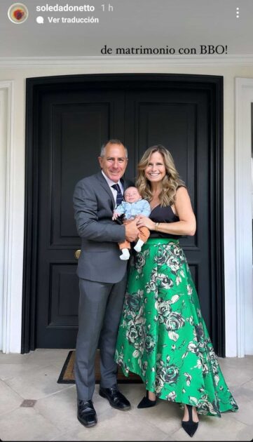 Sole Onetto mostró por primera vez el rostro de su hijo Borja con tierna postal 