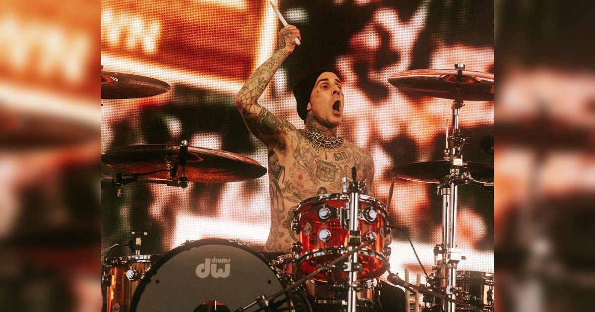 El día en que el baterista de Blink 182 casi muere: fue el único sobreviviente de un accidente aéreo