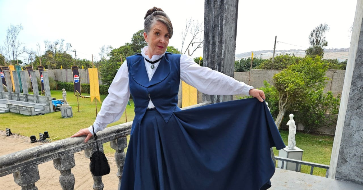 A casi 10 años de su último reality: institutriz Amanda del Villar reapareció en Ganar o Servir