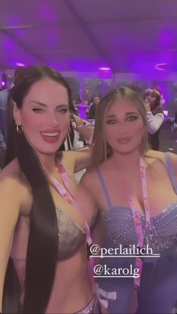 Adriana Barrientos y Perla en Karol G