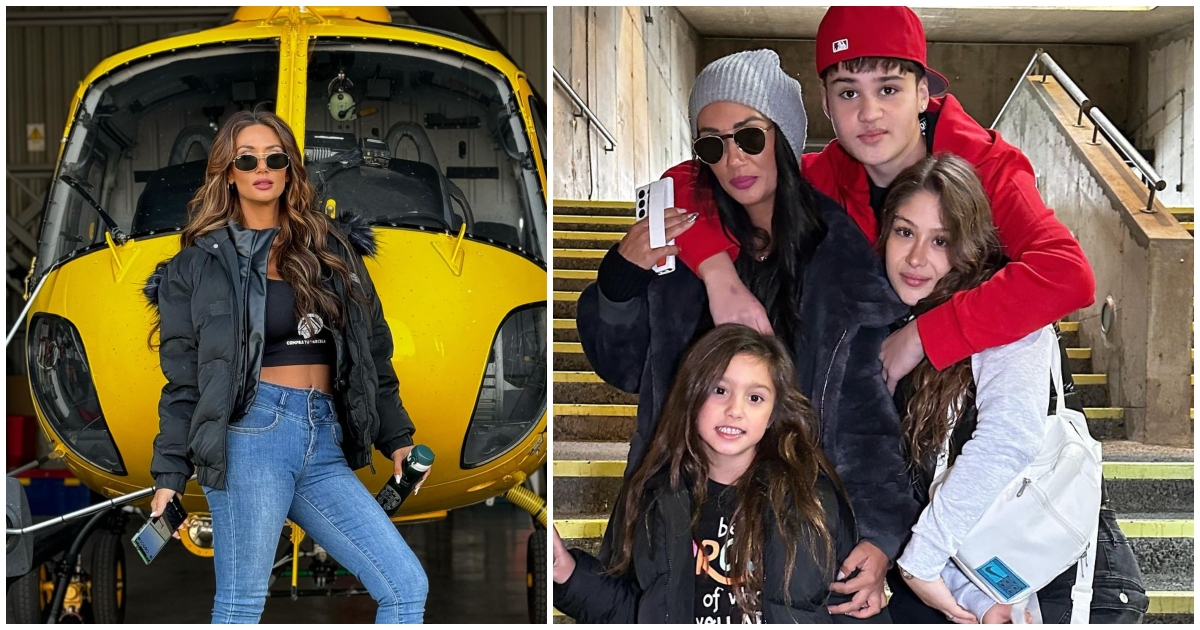 Pamela Díaz hace trámites por sus hijos tras incidente con helicóptero: 