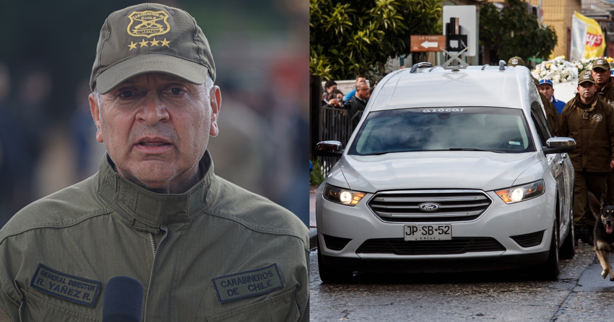 General Yáñez en funeral de carabinero asesinado: “No vamos a descansar, tenemos que hacer justicia”