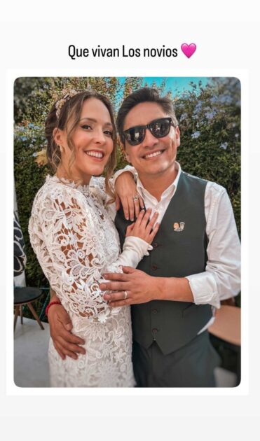 Sergio Freire y Maly Jorquera contrajeron matrimonio: revelan registros de la íntima ceremonia