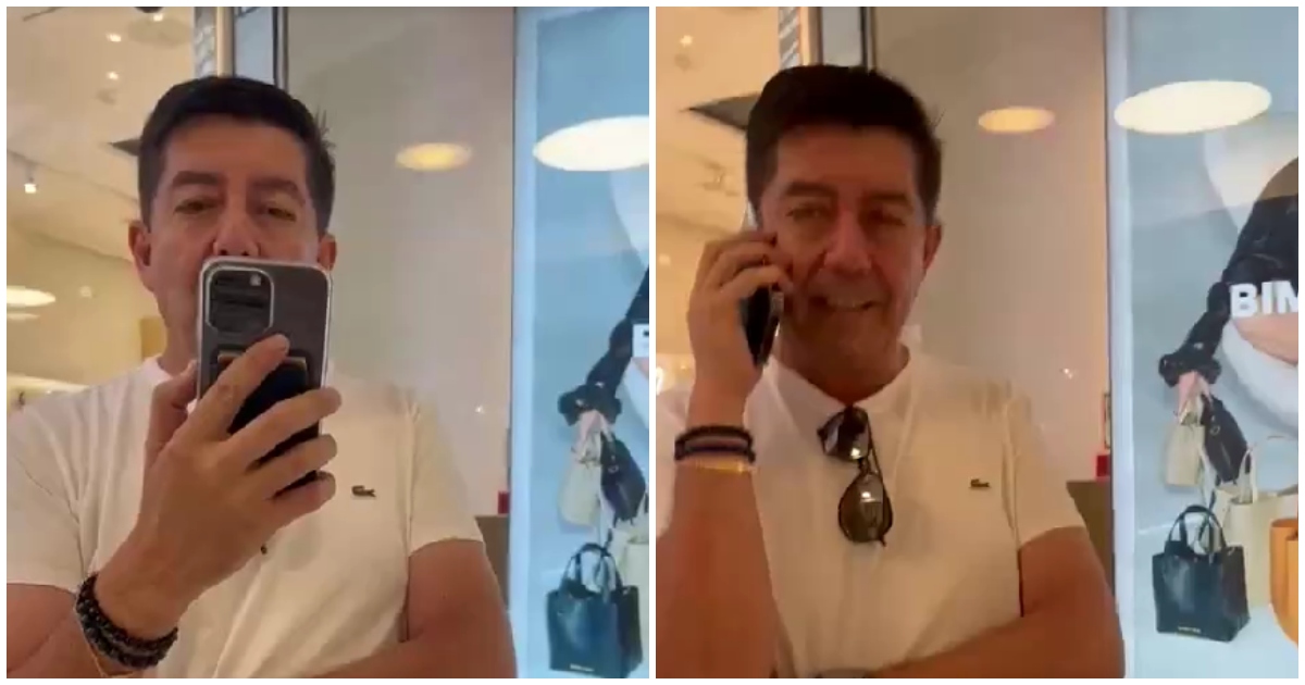 Alcalde Velásquez en la polémica: lo captaron en mall de Santiago tras no asistir a cita con Mineduc