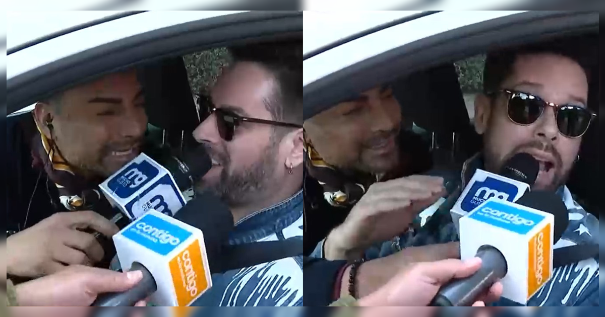 Andrés Caniulef “invadió” móvil de Contigo en la mañana y recibió críticas por “imprudente”