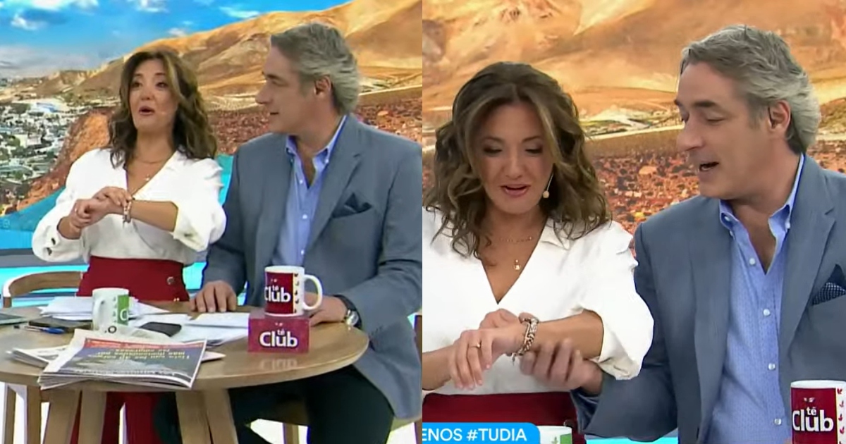 Priscilla Vargas sufrió chascarro en 'Tu Día' por el cambio de hora: se dio cuenta en vivo