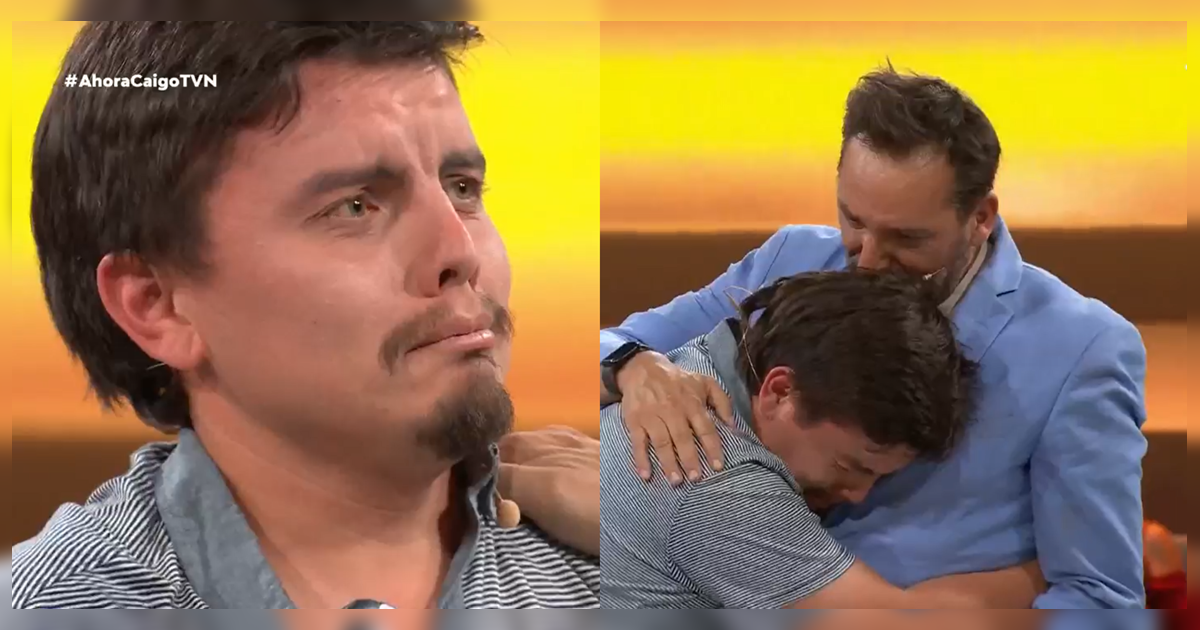 Daniel Fuenzalida se quebró con emotiva historia de esfuerzo de participante en ¡Ahora Caigo! 