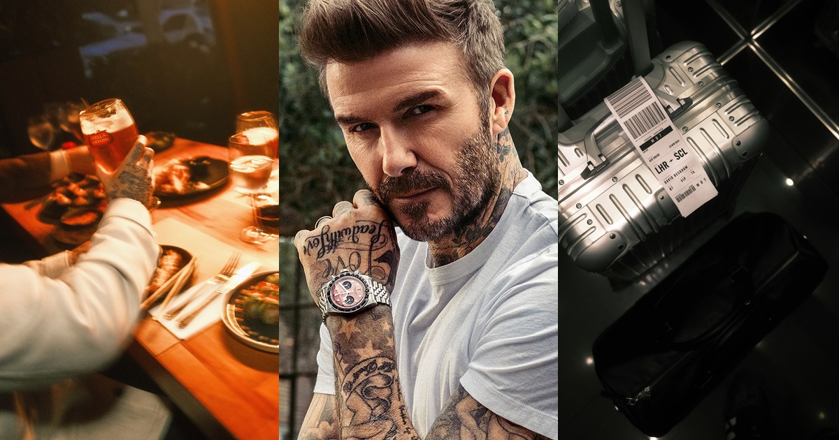 ¿David Beckham en Chile? Las pistas que indican que el exfutbolista está de paso por el país