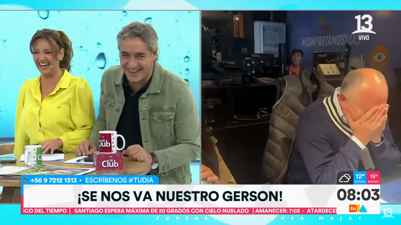 Tu día pierde a Gerson del Río: Repenning y Priscilla Vargas expresaron su pena por su salida