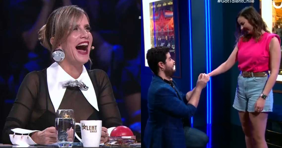 Mago sorprendió en 'Got Talent Chile' con increíble truco: terminó con romántica propuesta