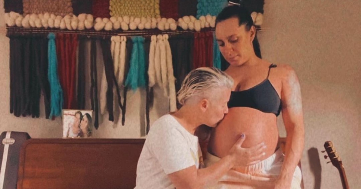 María Jimena Pereyra evidenció cuánto ha crecido su bebé con su esposa Tania García: tiene 4 meses