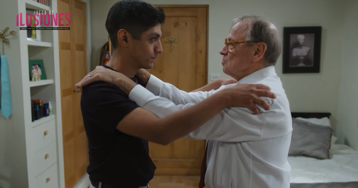 Escena de Joaquín y Rodolfo en Juego de Ilusiones casi deja llorando a la audiencia