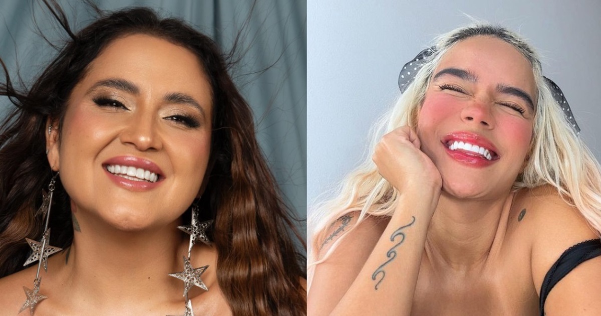 Karol G tuvo especial momento con Pamela Leiva: le dedicó canción frente al Estadio Nacional