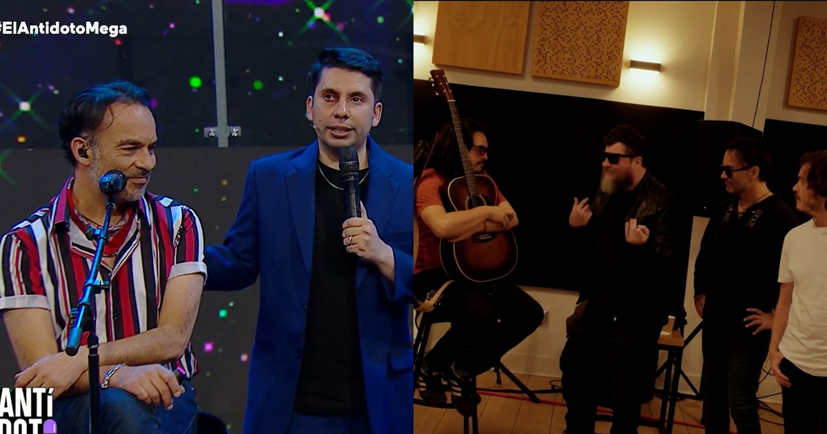 Los Bunkers sorprendieron con participación en El Antídoto: tocaron en vivo y actuaron en sketch