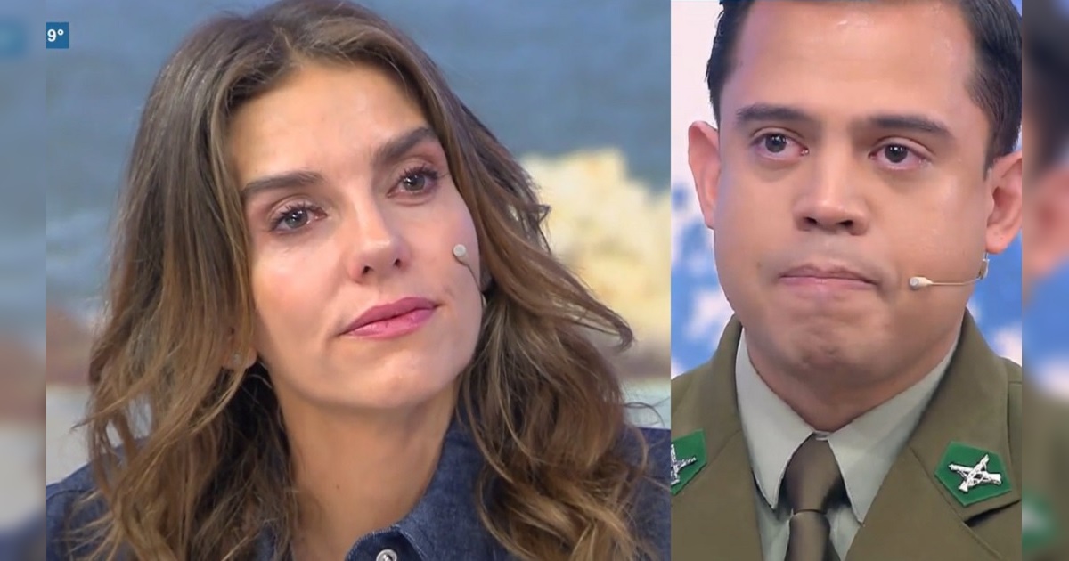 El momento que quebró a María Luisa Godoy y capitán de Carabineros en pleno matinal de TVN