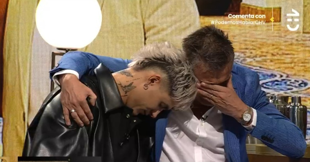 Nicolás y Fernando Solabarrieta vivieron emotivo momento en 'Podemos Hablar': terminaron llorando