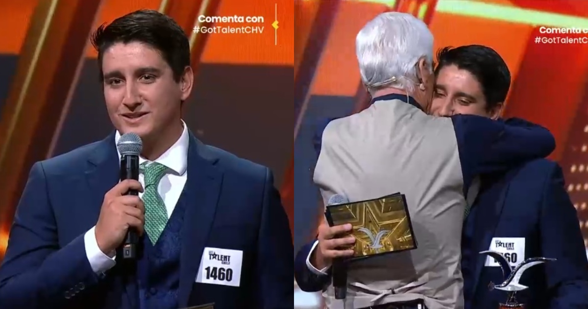 La emotiva sorpresa del nieto de Antonio Vodanovic en 'Got Talent Chile': 