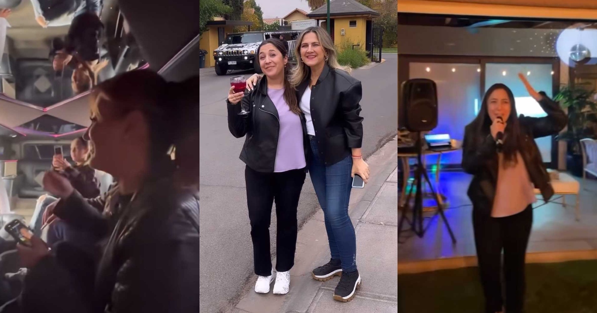 Hasta con una lujosa limusina: así fue la 