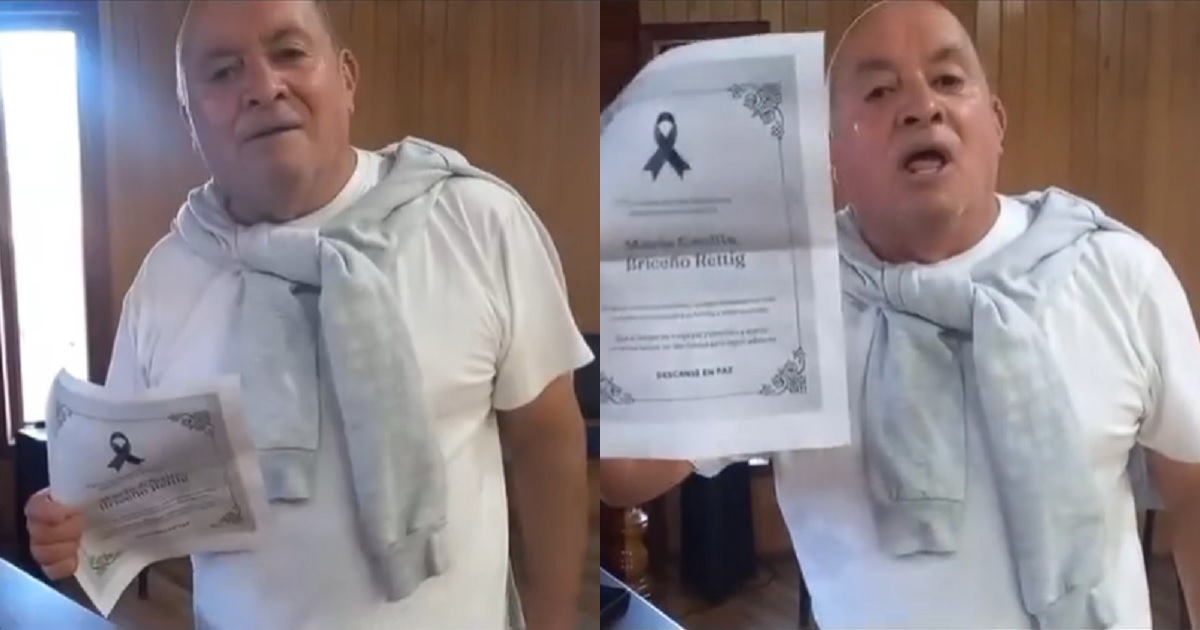 Pato Oñate indignado por condolencias de diputado tras muerte de su esposa: 