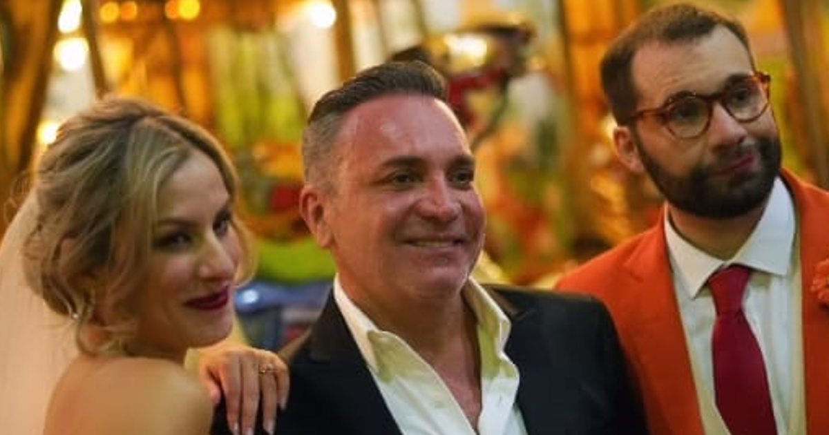 Con Lucho Jara incluido: así fue el original matrimonio de Copano y Lady Ganga