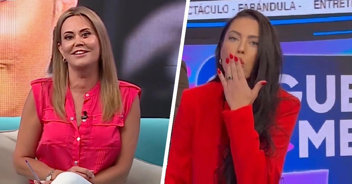 ¿Alta tensión? Así fue el encuentro de Daniella Campos y Daniela Aránguiz en el panel de 'Sígueme'