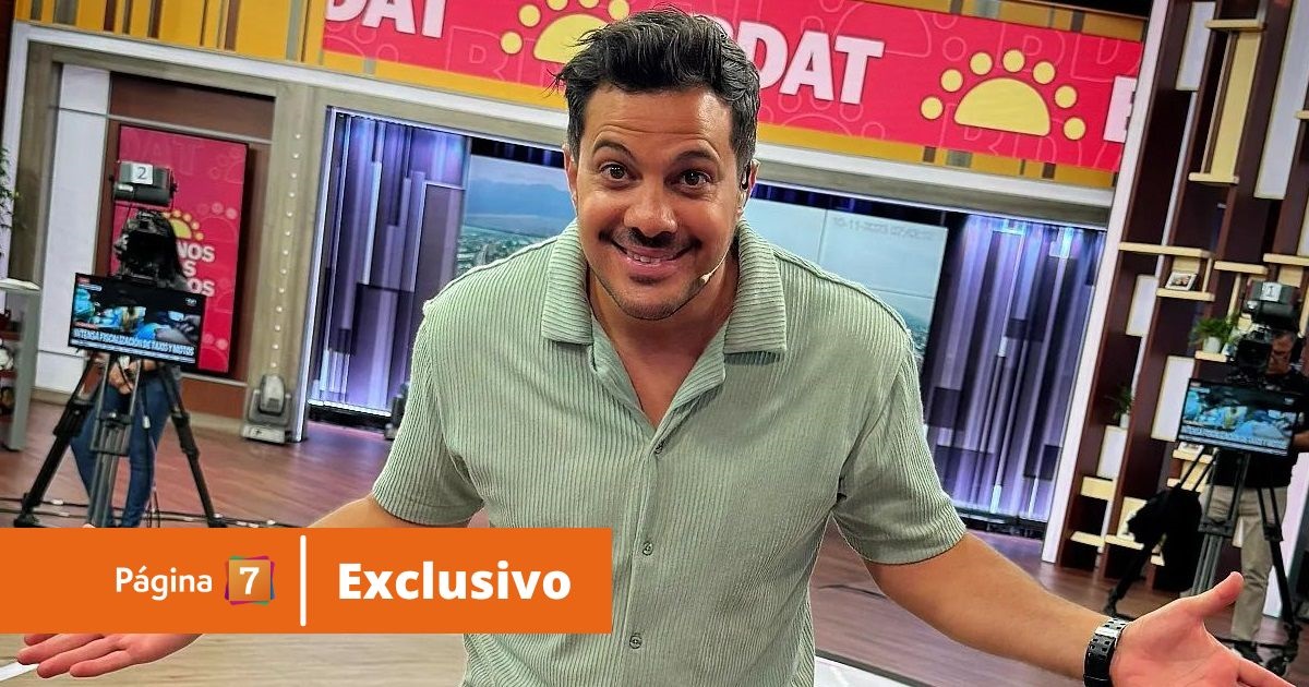 Simón Oliveros habló de su desafío como conductor del matinal: 