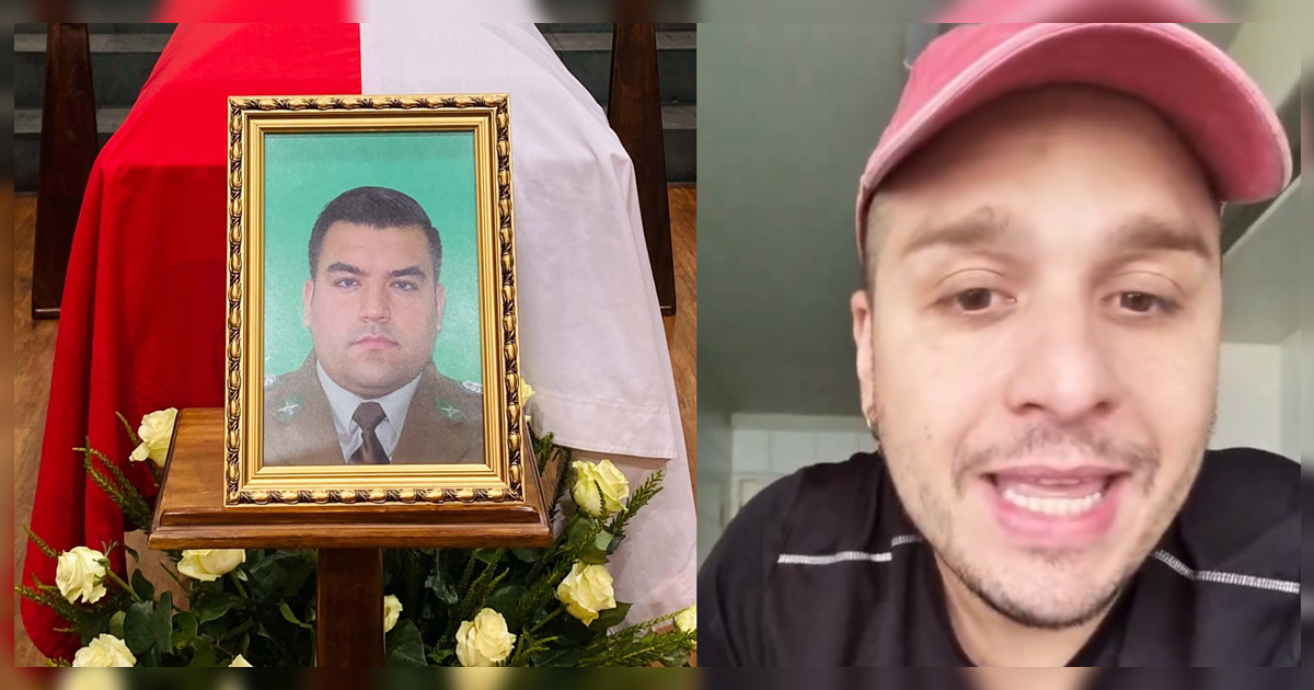 Venezolano radicado en Chile sacó ronchas tras dichos por asesinato de carabinero en Quinta Normal