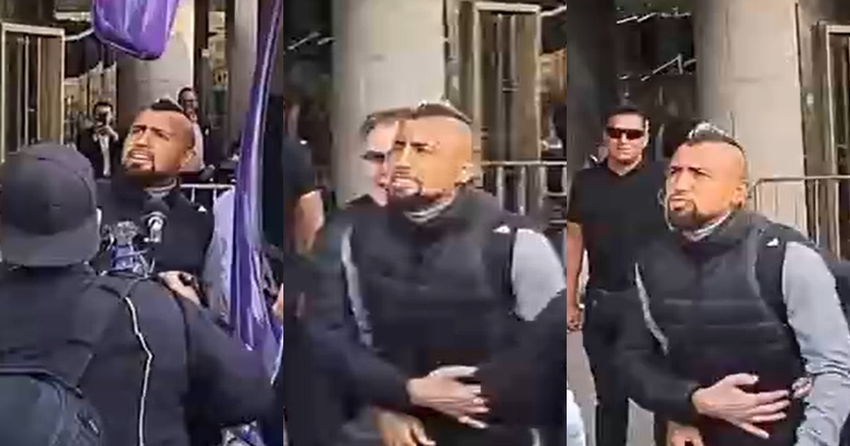Viralizan enojo de Arturo Vidal tras grito de hincha en Perú: 