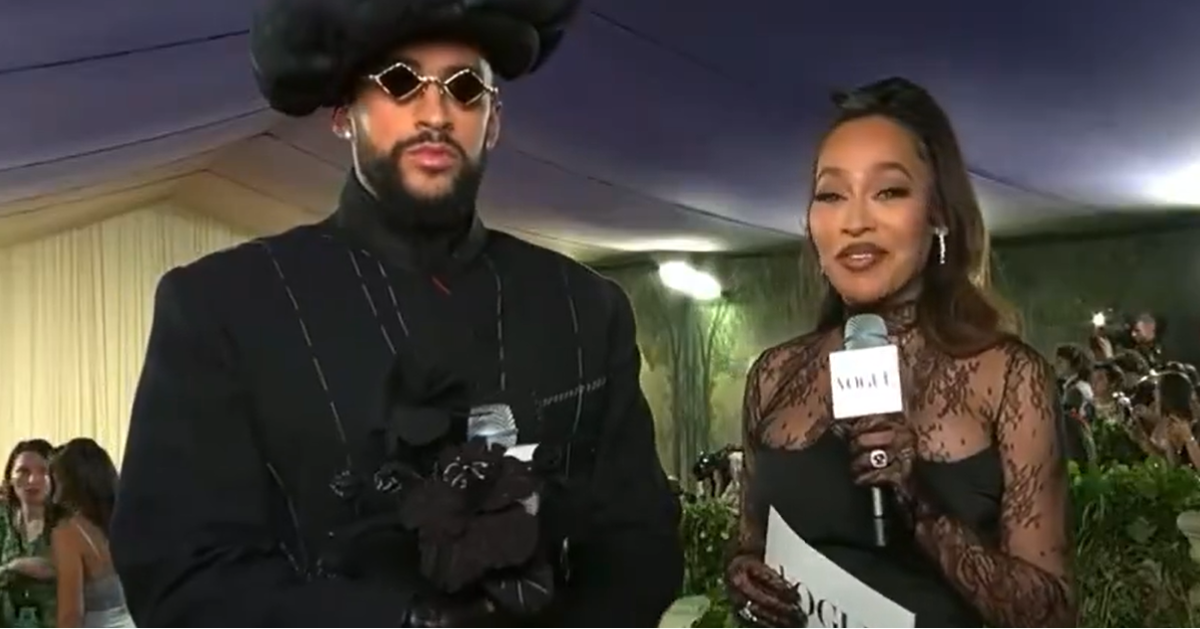 Bad Bunny reveló preocupante incomodidad de su elegante look en Met Gala