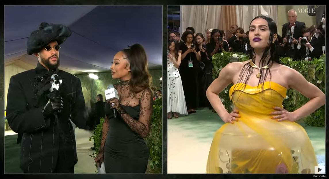 Bad Bunny en Met Gala 2024