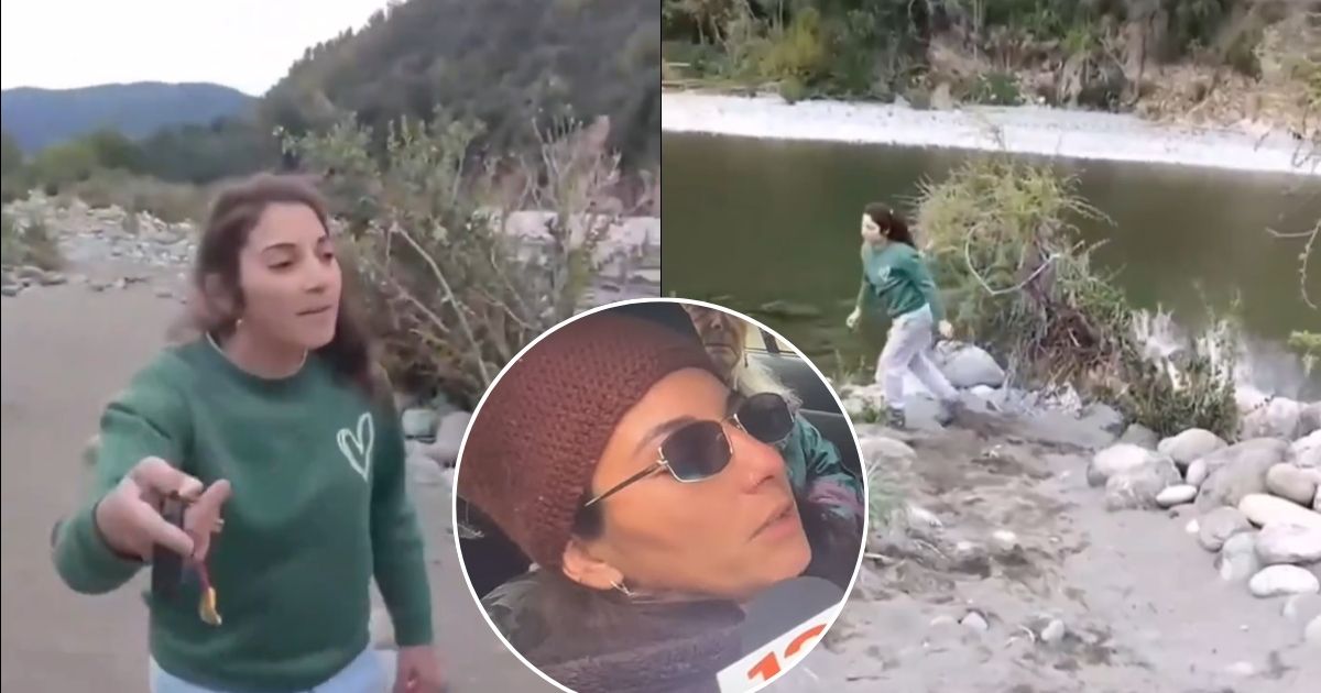 Mujer que empujó a adulto mayor a río de Linares entregó su versión: 