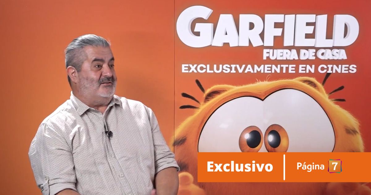 Sandro Larenas, icónico doblador de Garfield, y su nuevo desafío en la película: 