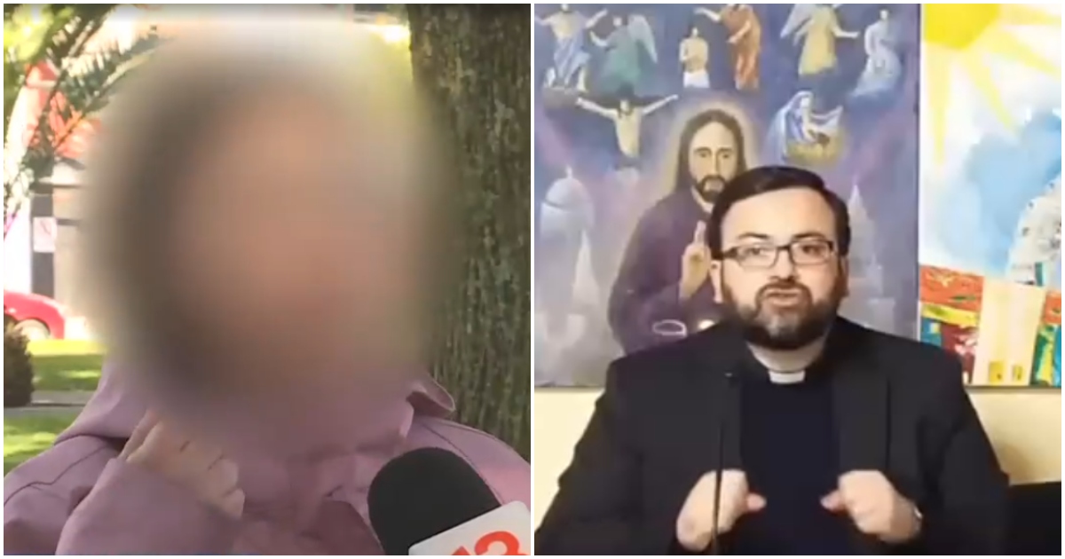 Denunciante de sacerdote Roberto Valderrama por abuso: 