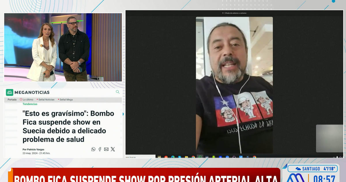 Bombo Fica habló de su delicado problema de salud: 