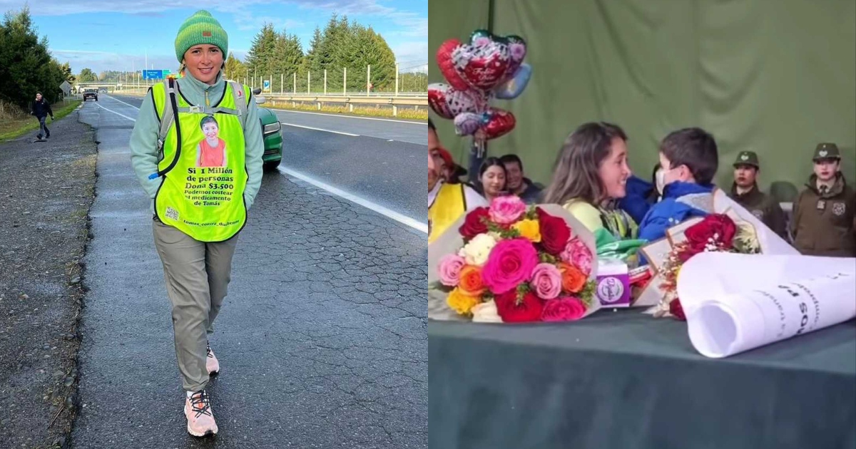 camila gómez día de la mamá hijo