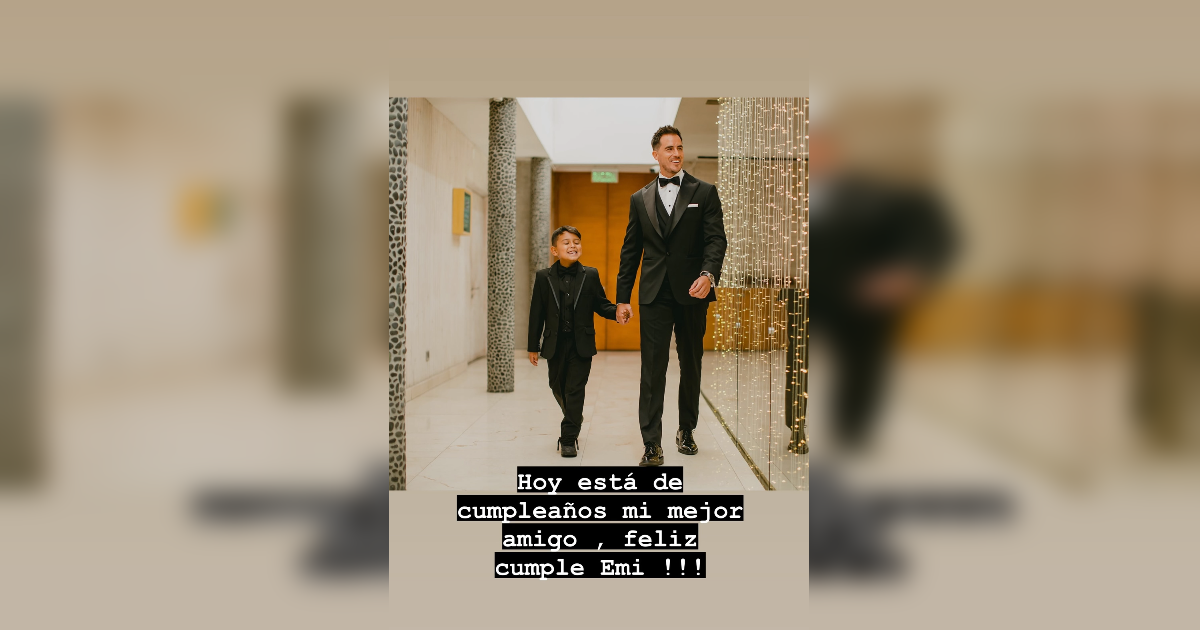 Camilo Huerta enterneció con saludo de cumpleaños a hijo de Marité Matus: "Mi mejor amigo"