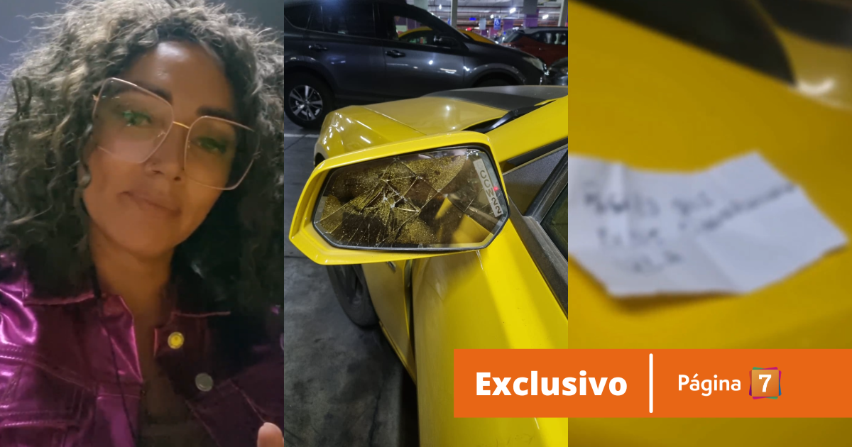Carolina Molina acusa persecución tras ataques a su auto: le dejaron papel con insultos y amenazas