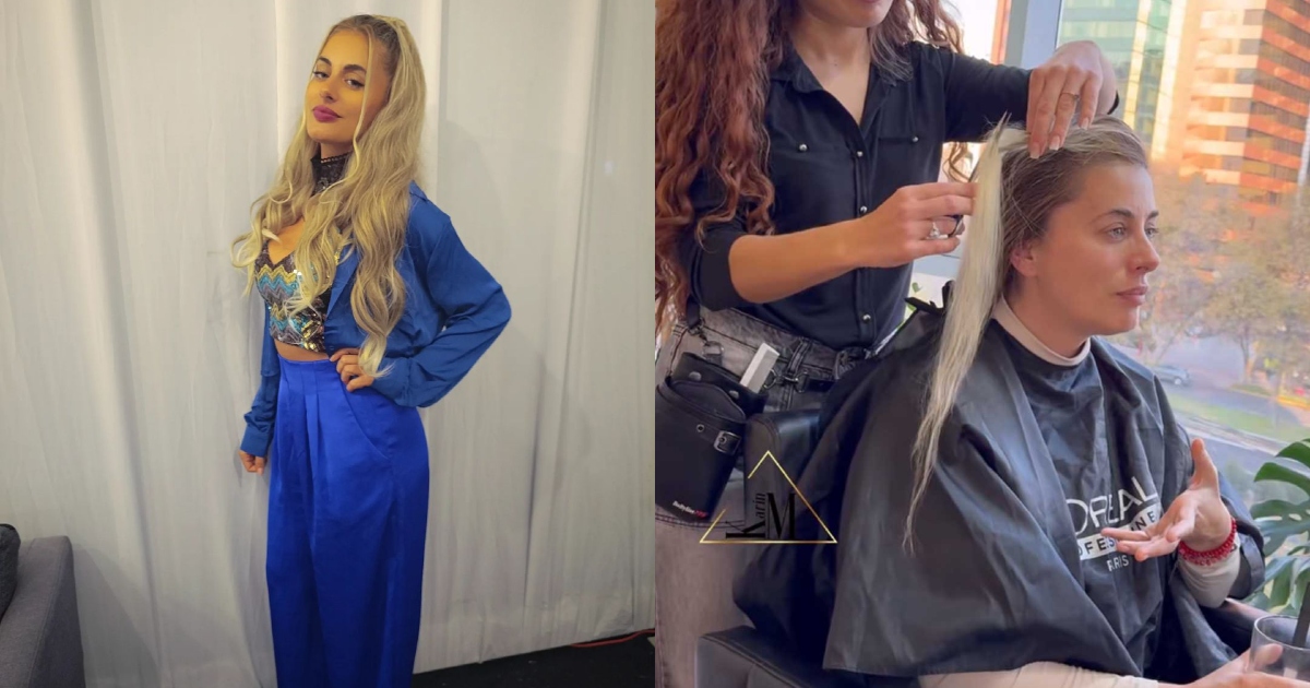 Cata Palacios dijo adiós a su pelo largo y agregó flequillo: tuvo reacciones divididas