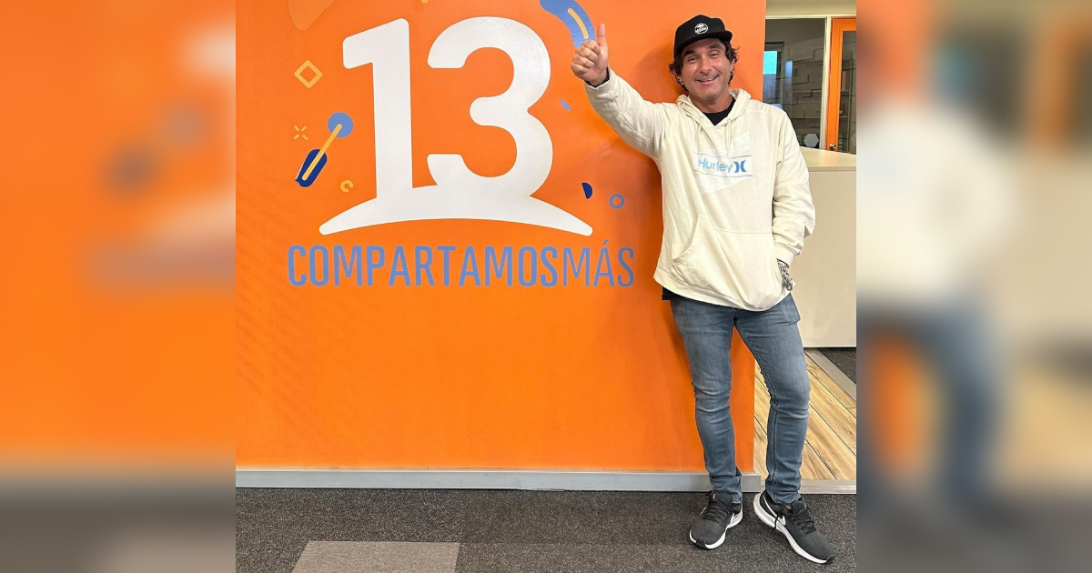 Canal 13 lamenta la muerte de Claudio Iturra a los 43 años: 