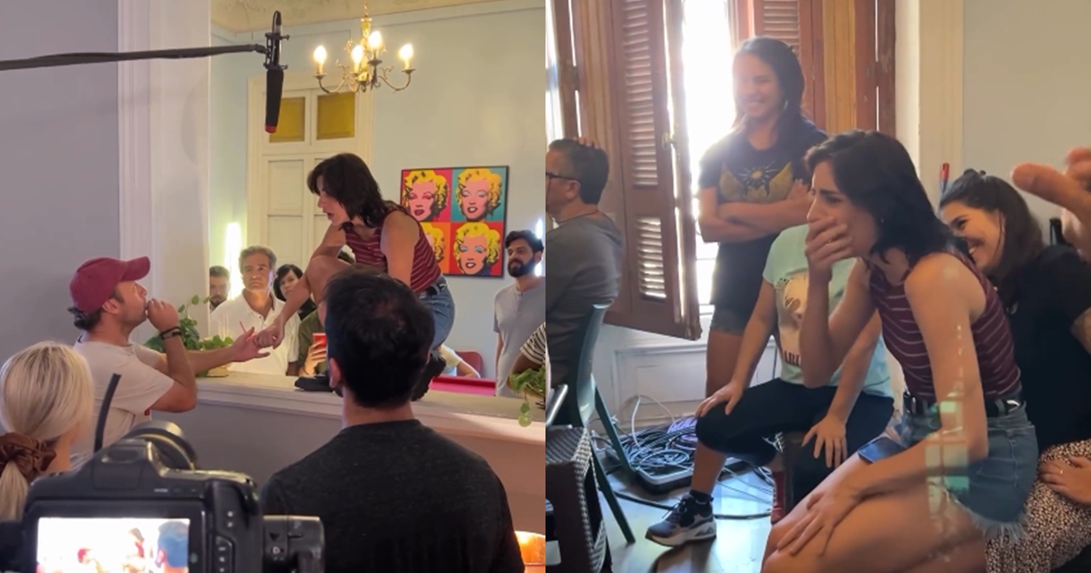 Como la vida misma: así se grabó la 