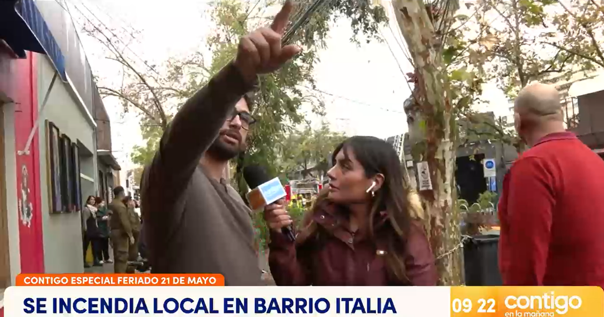 Daniela Muñoz vivió incómodo momento con carabinero de civil en despacho de Contigo en la mañana