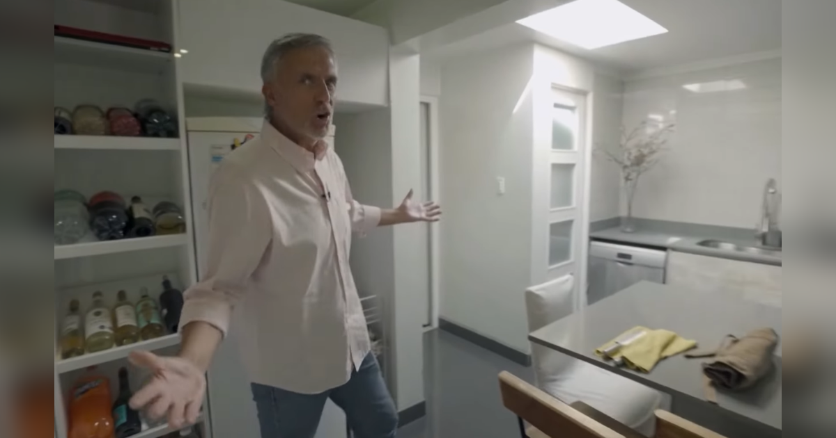 Felipe Vidal abrió las puertas de su hogar en La Divina Comida: 