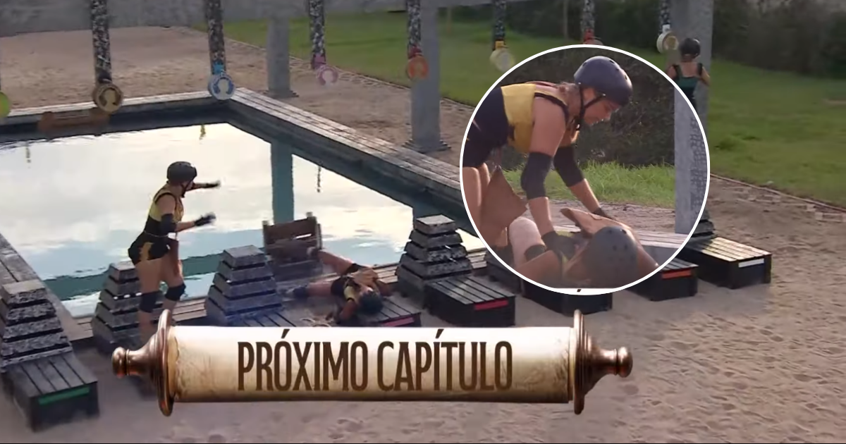 Camila Recabarren sufrió brutal caída en Ganar o Servir: Faloon Larraguibel la socorrió