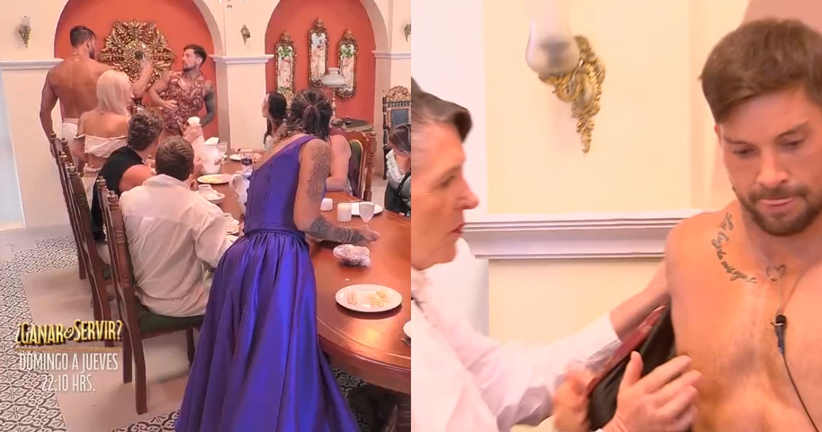 Liberan video de fuerte pelea entre Fabio Agostini y Luis Mateucci en Ganar o Servir: 