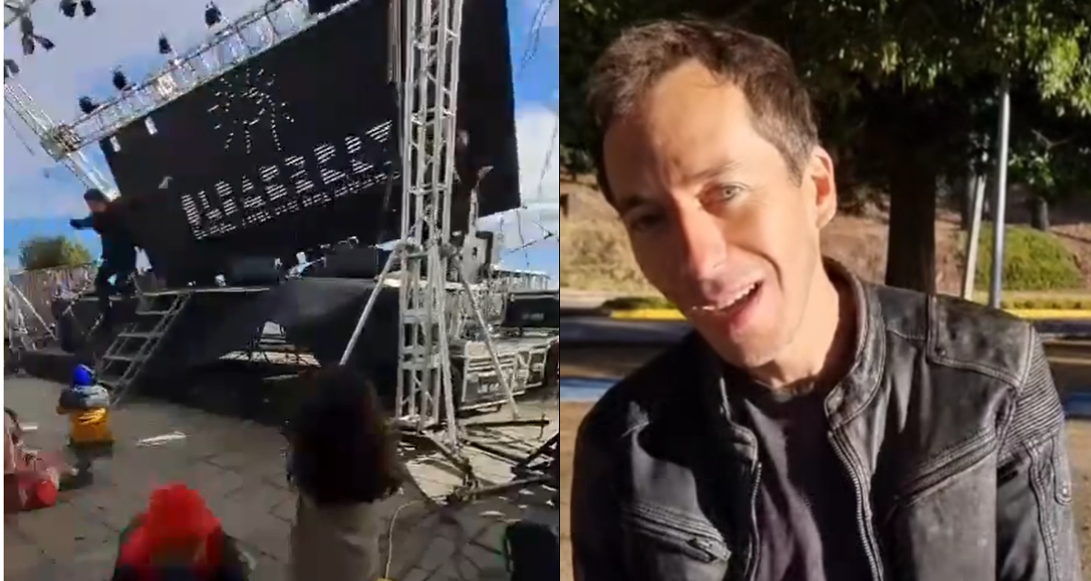 Jean Paul Olhaberry al salvarse de accidente en San Antonio: 